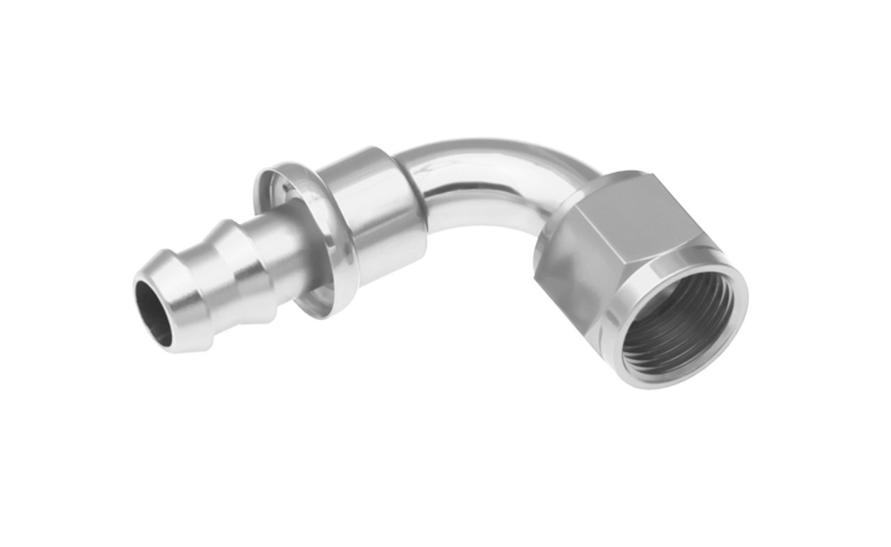 REDHORSE PERFORMANCE — REDHORSE PERFORMANCE 10AN 90 Degree AN Push Lock Hose End Clear