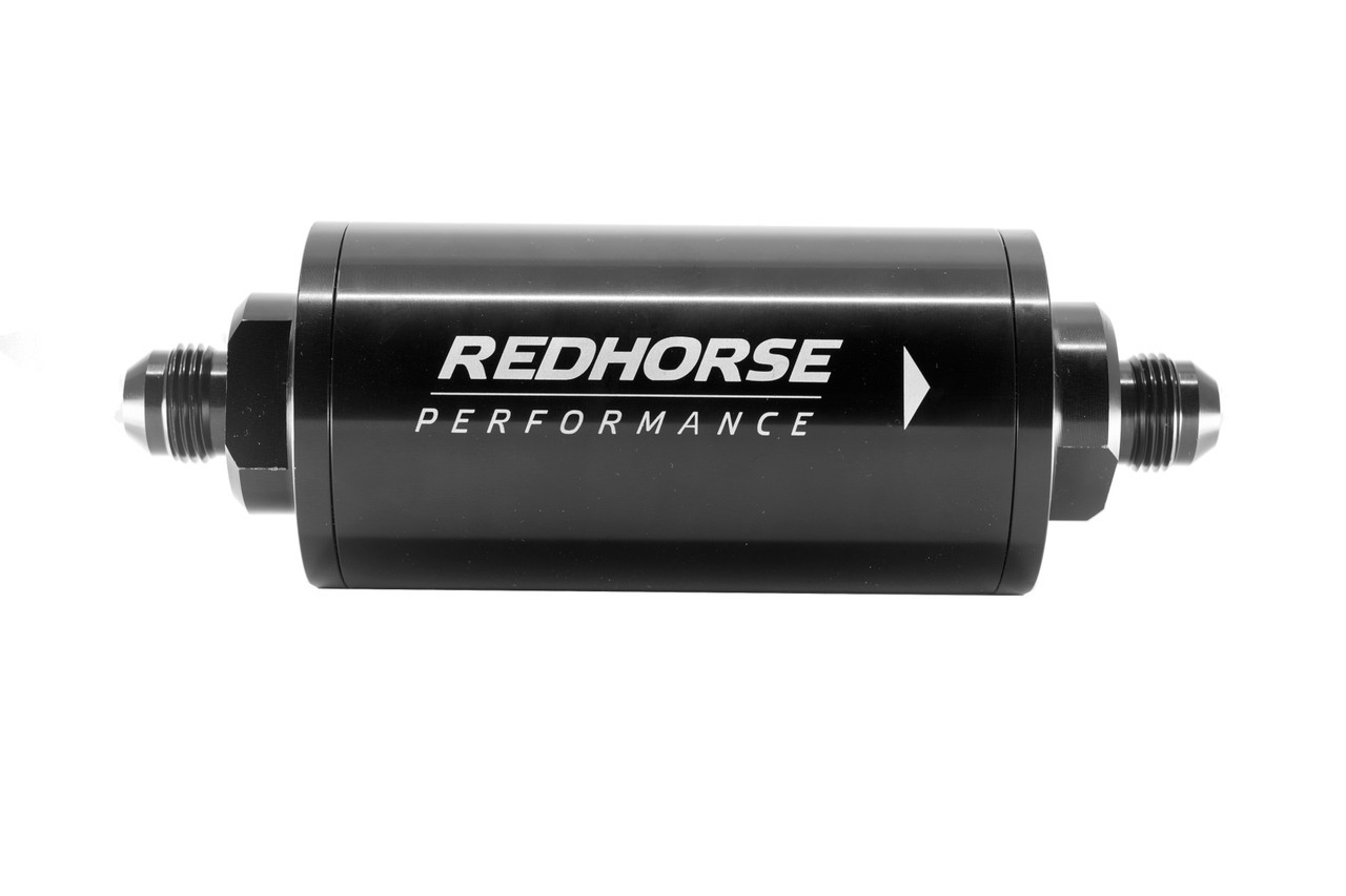 REDHORSE PERFORMANCE — REDHORSE PERFORMANCE 8AN Fuel Filter Black