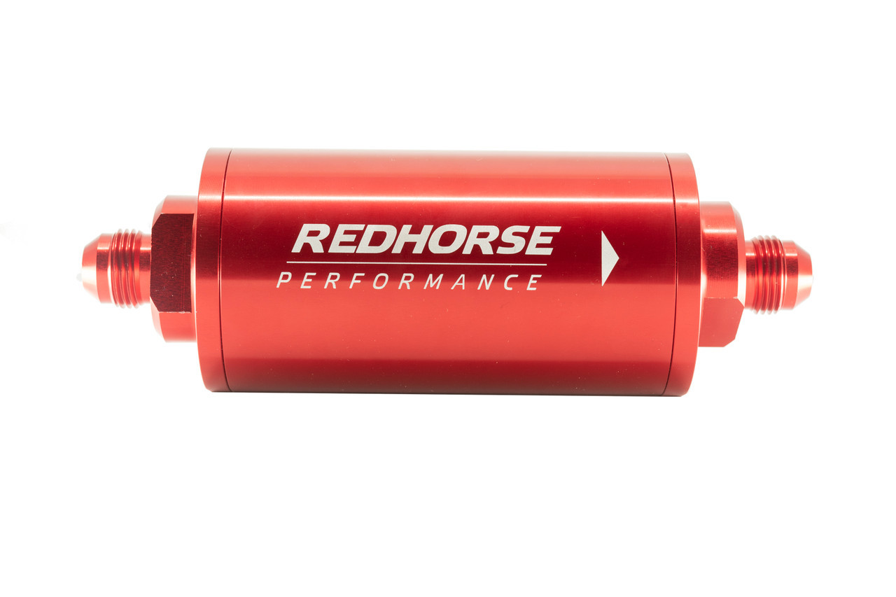 REDHORSE PERFORMANCE — REDHORSE PERFORMANCE 10AN Fuel Filter Red