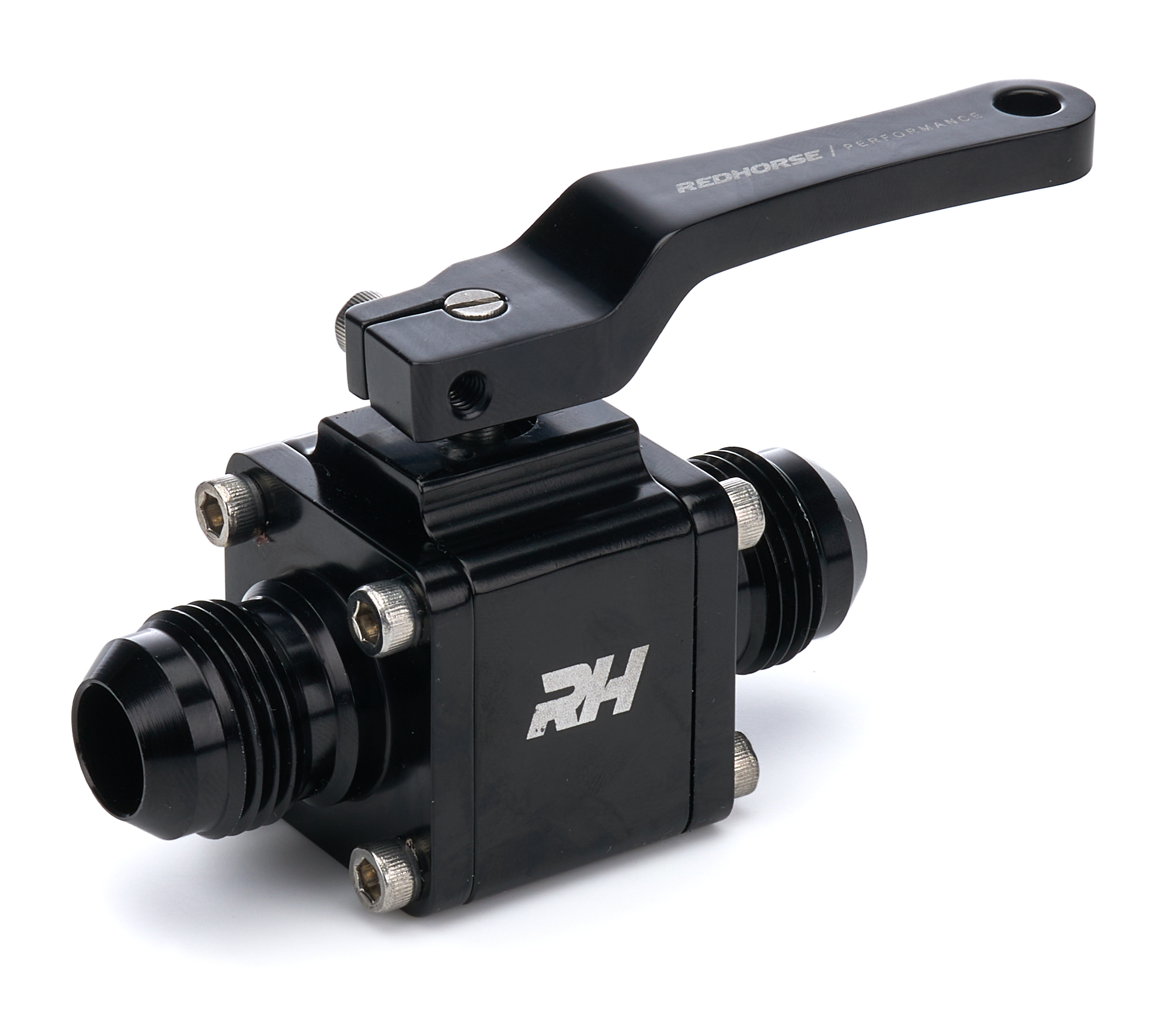 REDHORSE PERFORMANCE — REDHORSE PERFORMANCE Inline Shut Off Valve 10AN Male Inlet/Outlet
