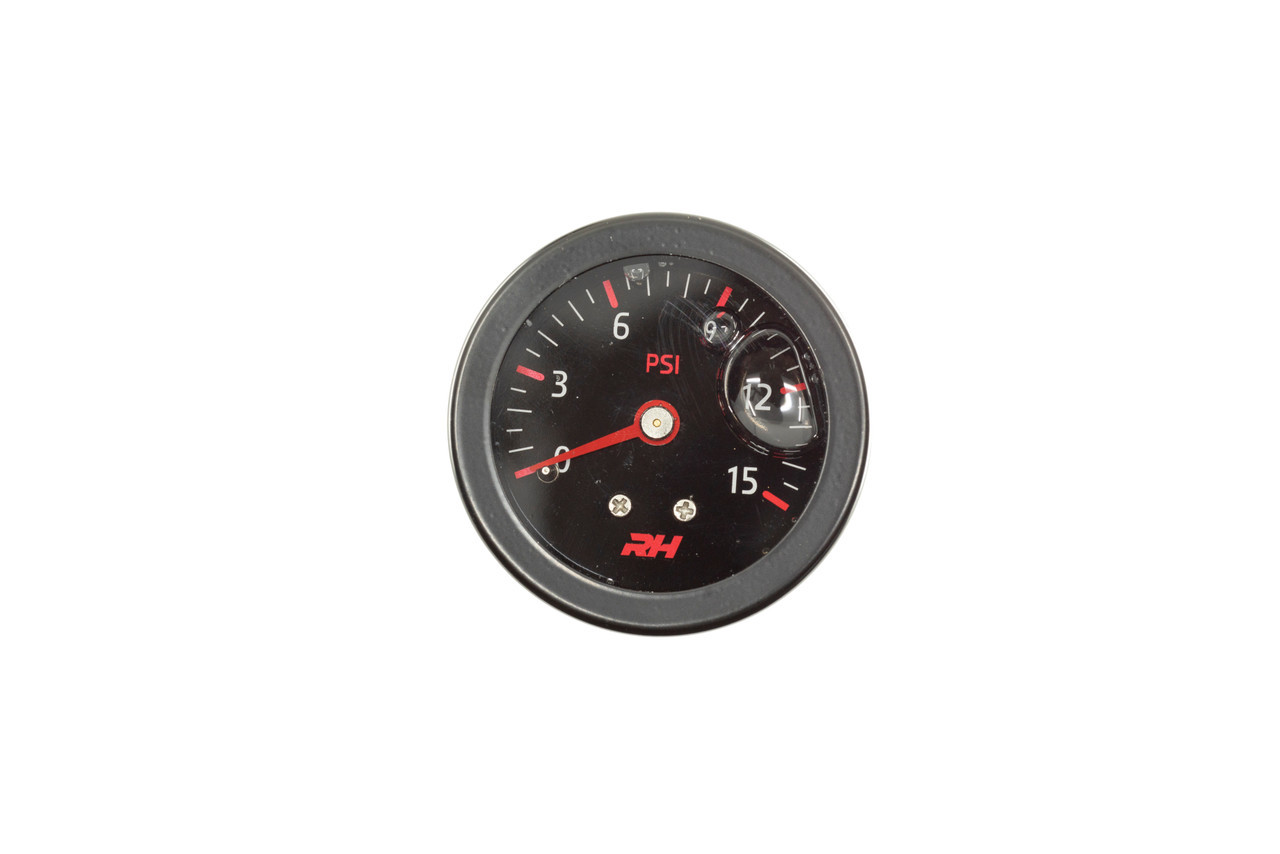 REDHORSE PERFORMANCE — REDHORSE PERFORMANCE Fuel Pressure Gauge Bla ck