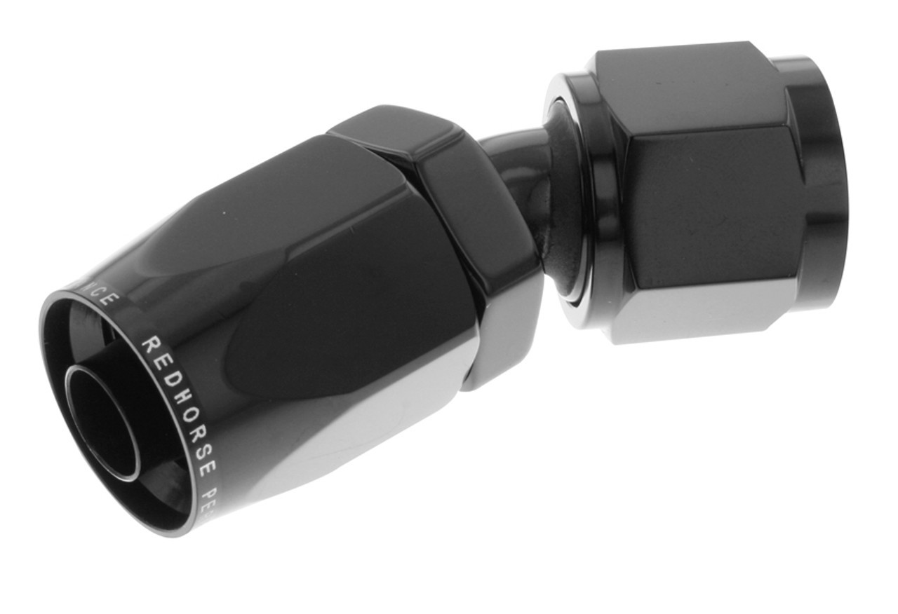 REDHORSE PERFORMANCE — REDHORSE PERFORMANCE 10AN Non-Swivel Hose En ds Black 30