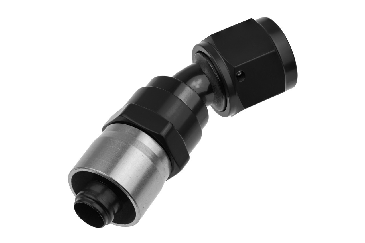 REDHORSE PERFORMANCE — REDHORSE PERFORMANCE 6AN Crimp Style Hose End Black 30