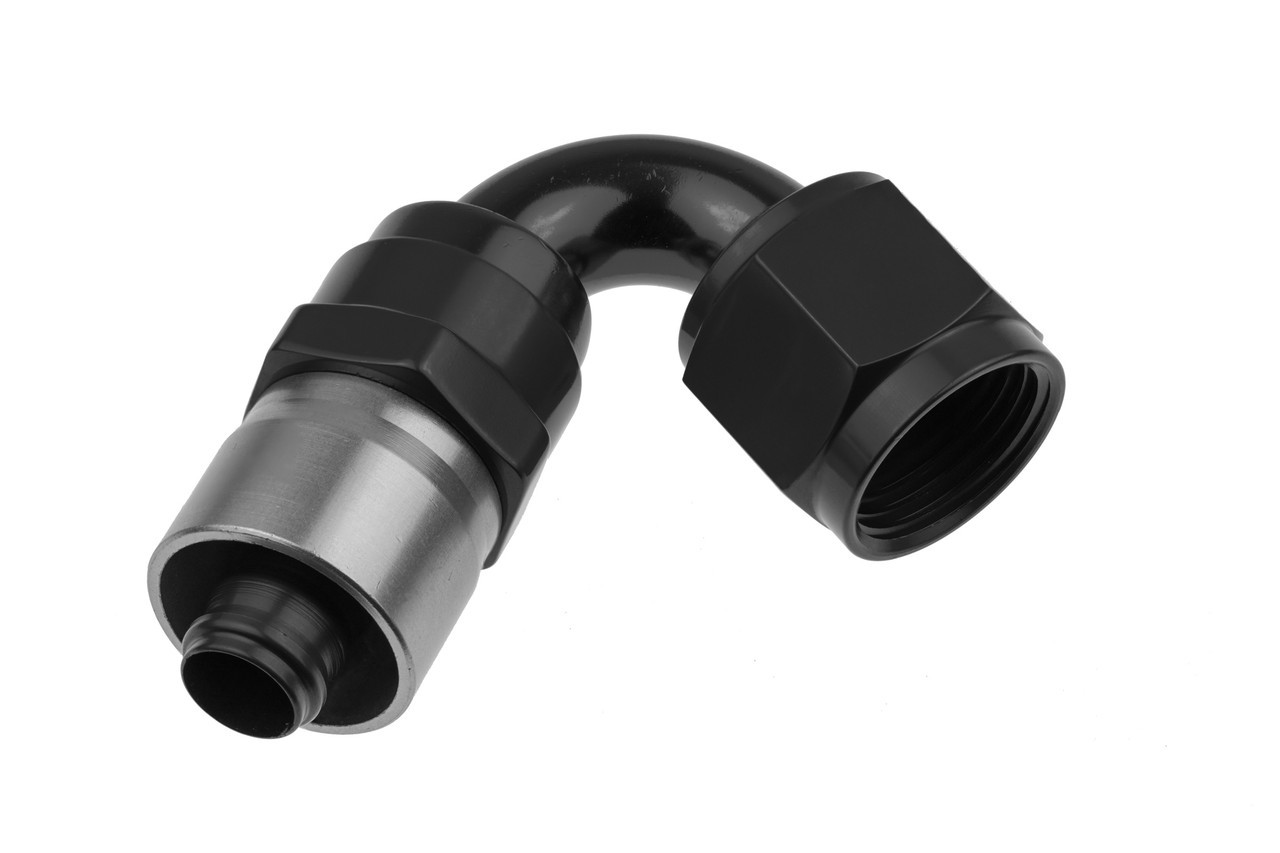 REDHORSE PERFORMANCE — REDHORSE PERFORMANCE 16AN Crimp Style Hose End Black 120