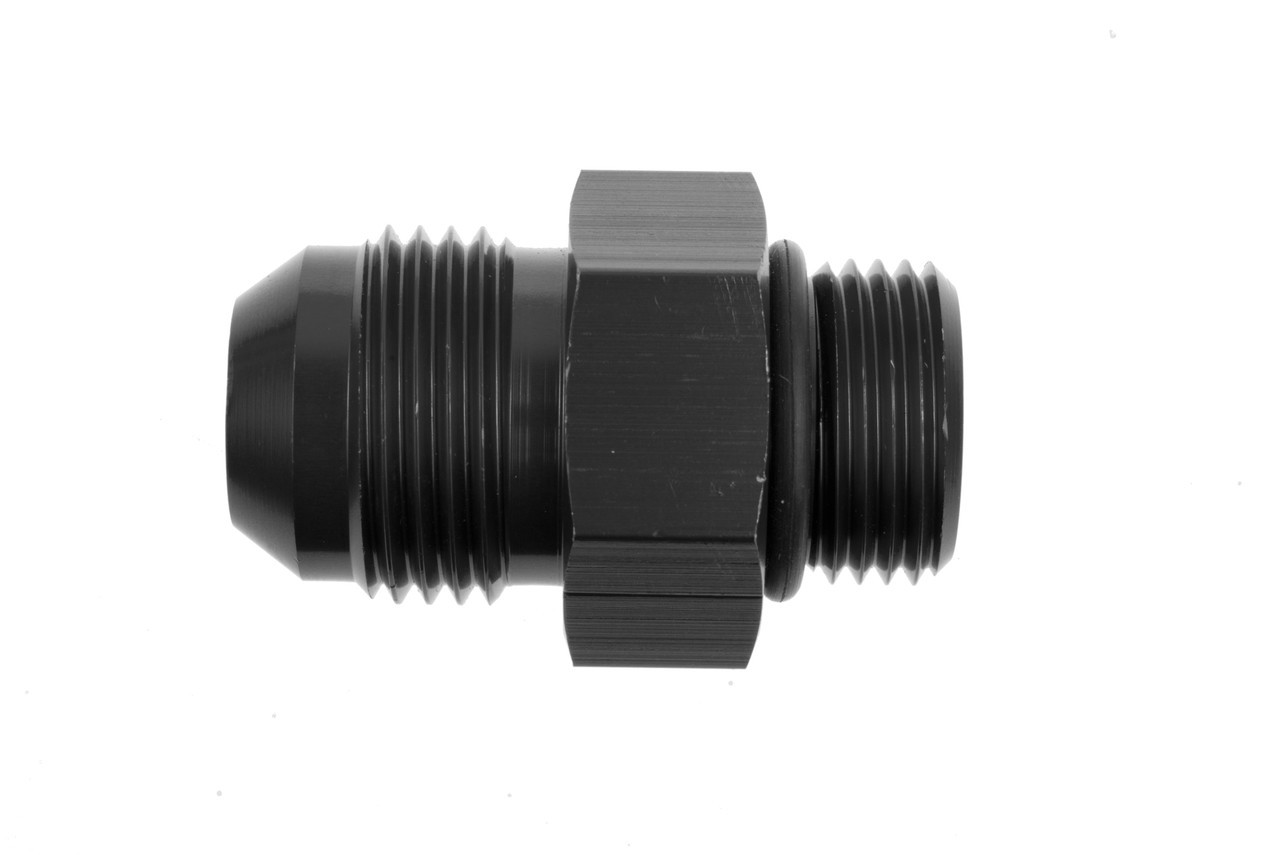 REDHORSE PERFORMANCE — REDHORSE PERFORMANCE 16AN to 16AN O-Ring Port Adapter Black Male Male