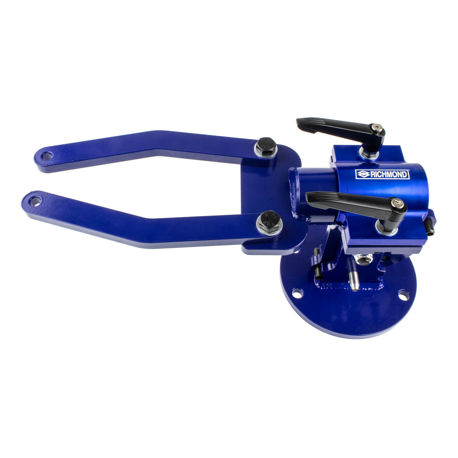 Richmond Gear 90-0020-1 Differential Housing Bench Tool, Adjustable, Fits Transmissions, Aluminum, Blue Anodized, Each