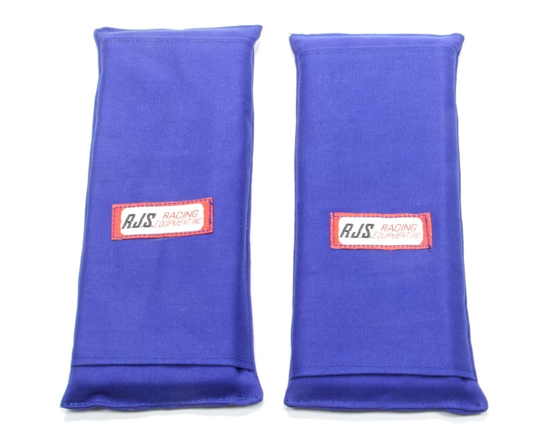 RJS Safety 11001203 Harness Pad, Fire Retardant, Nomex, Blue, 3 in Harness, Pair
