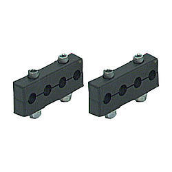 R&M Specialties A-200 Spark Plug Wire Loom, 4 Wire, Floating, Clamp Style, 7-9 mm, Plastic, Black, Pair