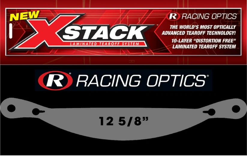 RACING OPTICS — RACING OPTICS Schuberth SF1 Smoke With Zylon Visor Strip