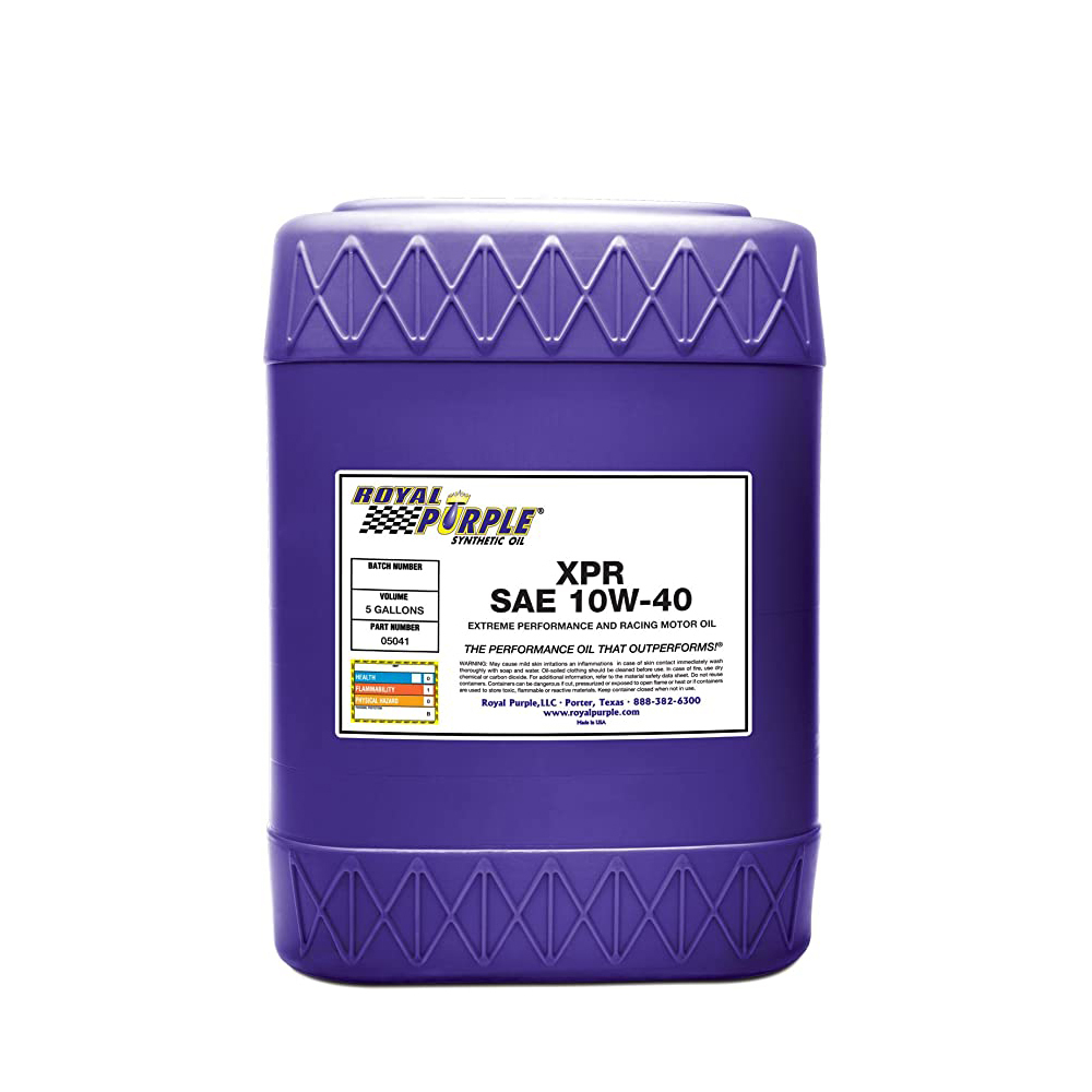 Royal Purple XPR Synthetic Racing Oil 10W40 5 Gallon