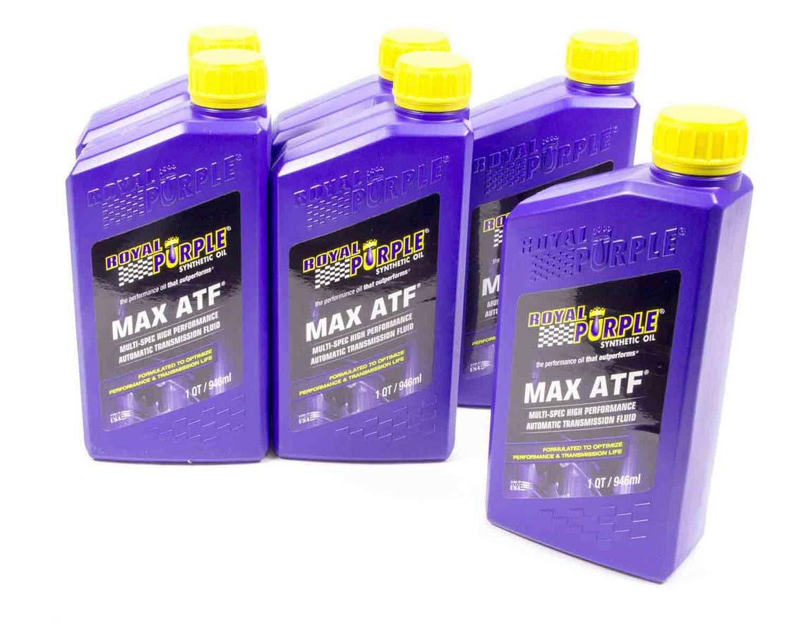 Royal Purple 06320 Transmission Fluid, Max ATF, ATF, Synthetic, 1 qt Bottle, Set of 6