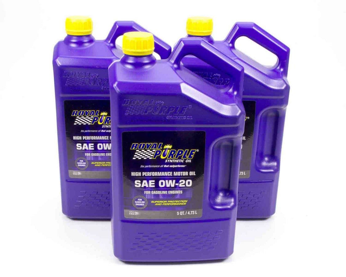 0w20 Multi-Grade SAE Oil 3x5qt Bottles