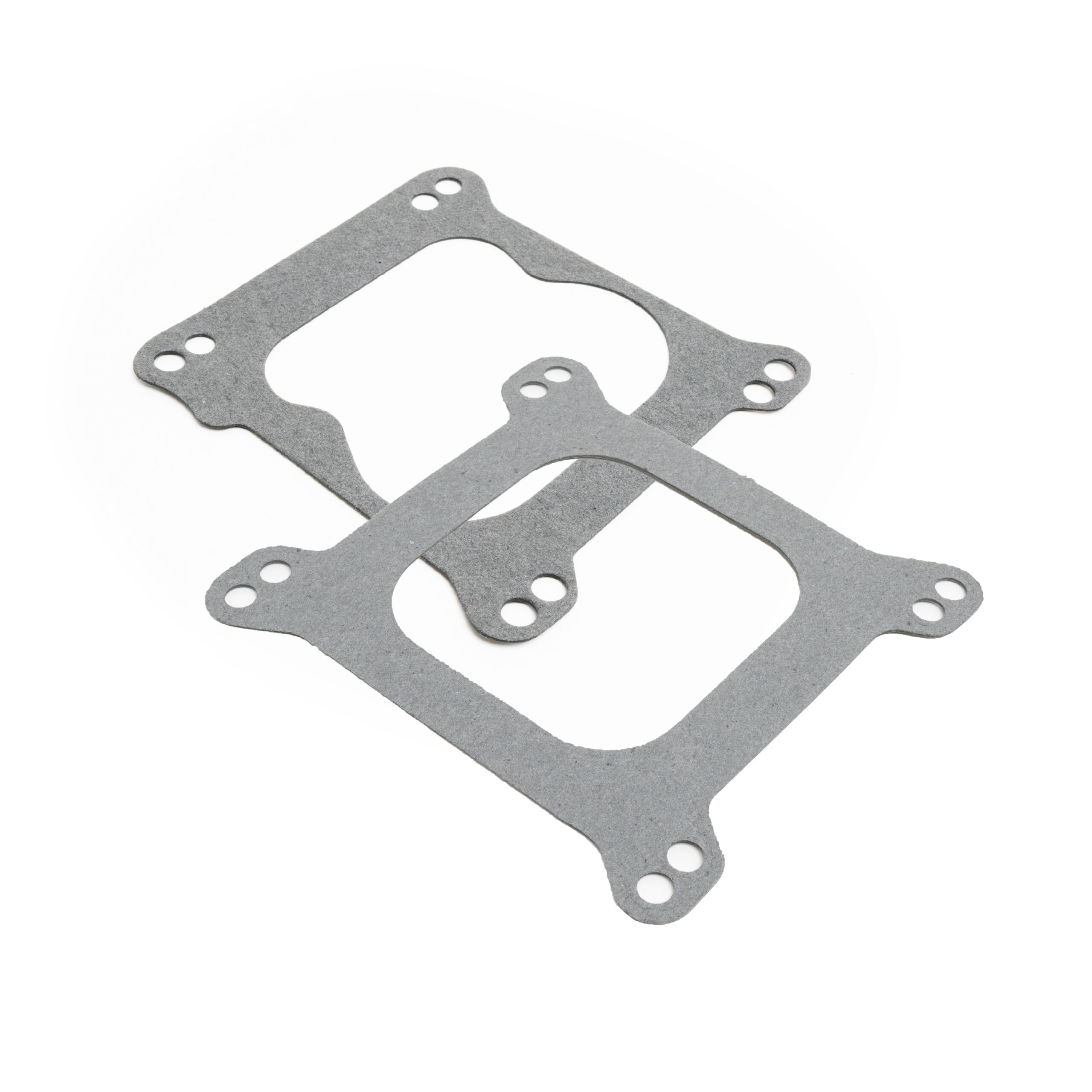 Racing Power Company R2066G Carburetor Base Plate Gasket, 4-Barrel, Open, One Square Bore, One Spread Bore, Composite, Spread / Square Bore Adapter, Kit