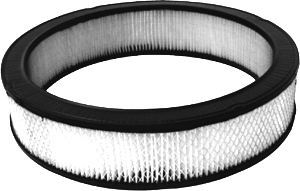 Racing Power Company R2110 Air Filter Element, 14 in Diameter, 3 in Tall, Paper, White, Each