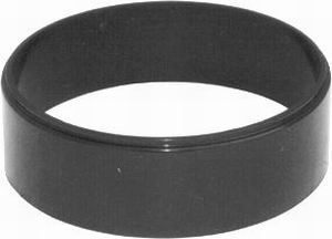 Racing Power Company R2326 Air Cleaner Spacer, 1-1/2 in Thick, 5-1/8 in Carb Flange, Plastic, Black, Each