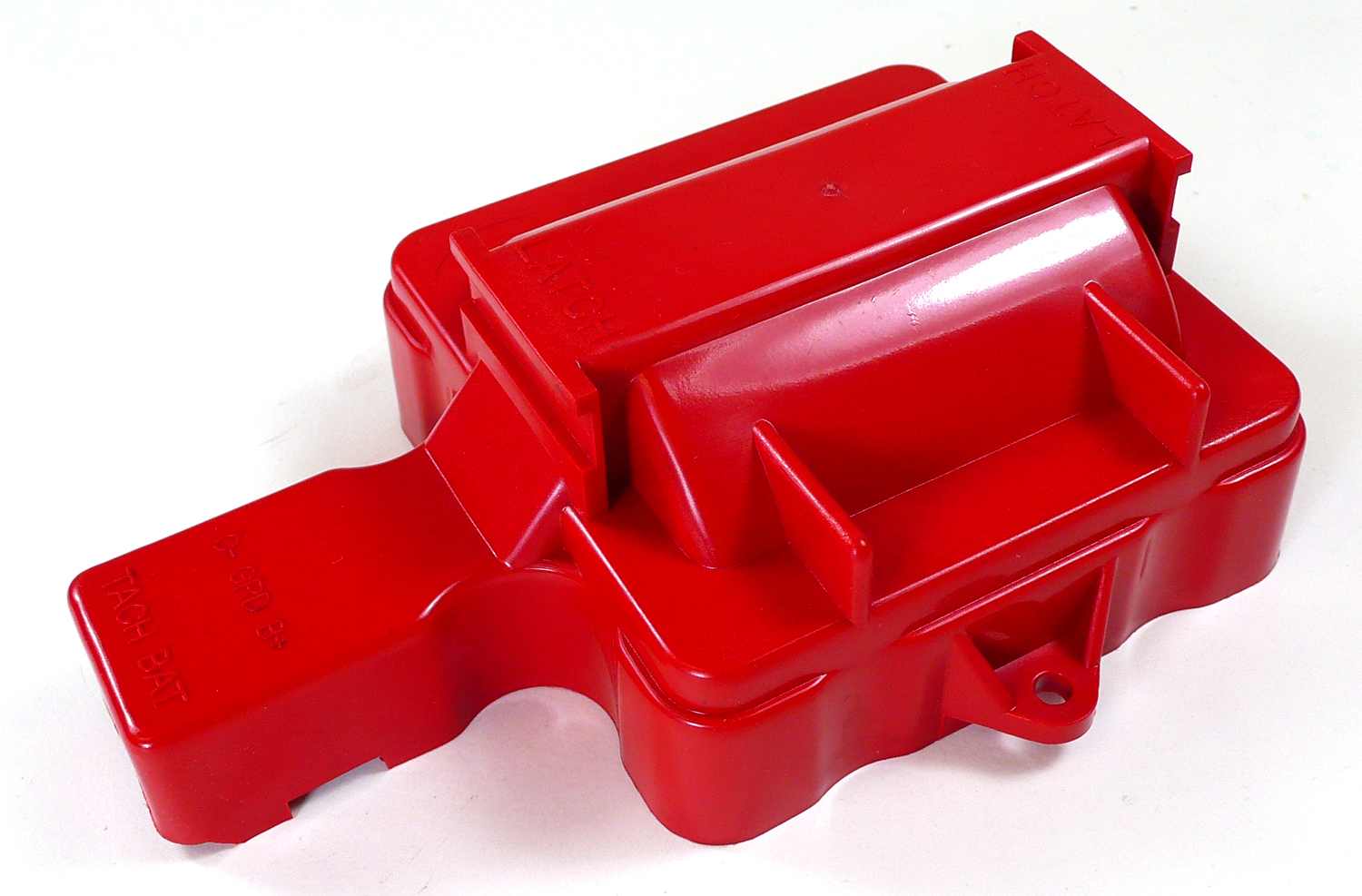 Racing Power Company R3826 Distributor Coil Cover, Stock Style, Red, GM HEI V8, Each