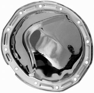 Racing Power Company R4787 Differential Cover, Steel, Chrome, 8.875 in, GM 12-Bolt, Each