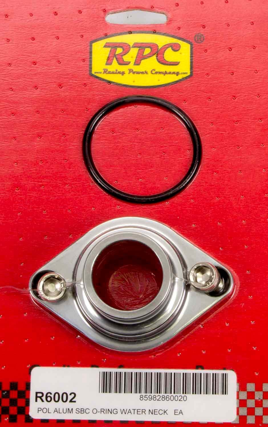 Racing Power Company R6002 - 55-64 Chevy V8 Alum Str Up Water Neck Polished