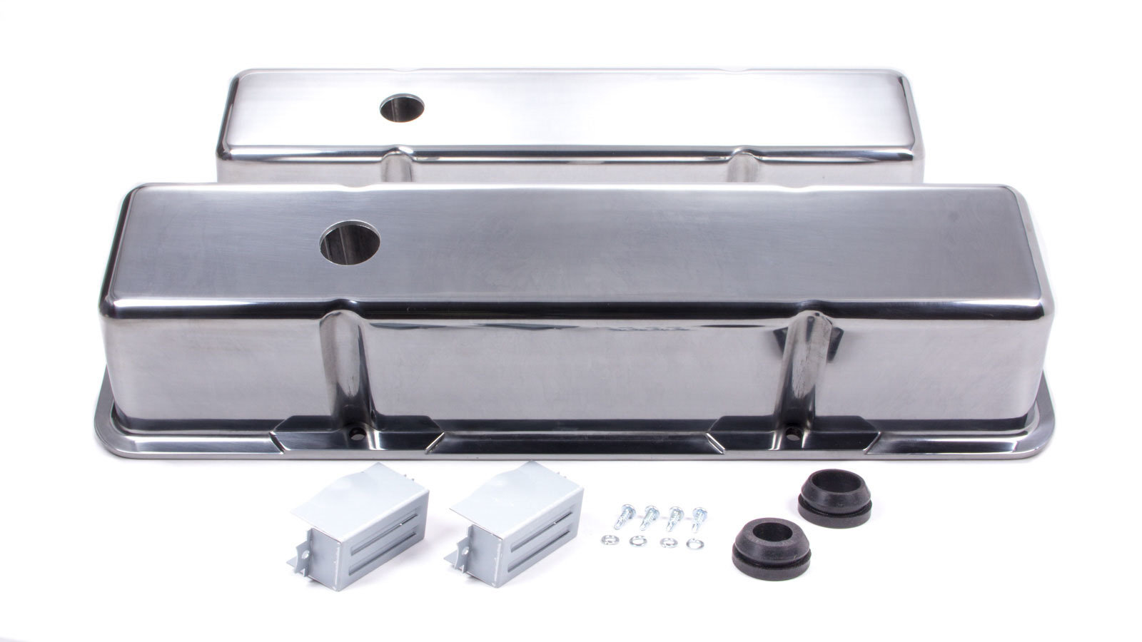 RACING POWER CO-PACKAGED — RACING POWER CO-PACKAGED SBC Alum Tall V/C Plain Polished