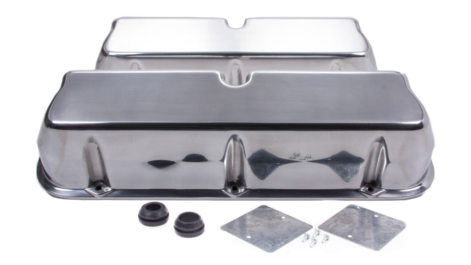 RACING POWER CO-PACKAGED — RACING POWER CO-PACKAGED SBF Alum Tall V/C Plain Polished