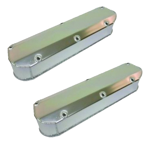 PROFORM 141-108 Pair of Polished Aluminum Valve Covers for Chevy Small Block