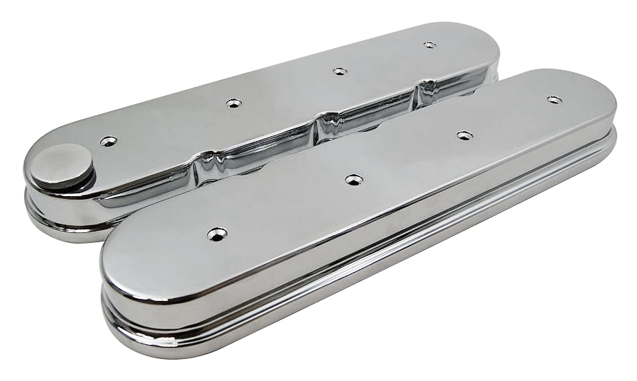 RACING POWER CO-PACKAGED — RACING POWER CO-PACKAGED GM LS Cast Aluminum Valve Covers