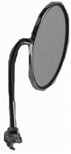Racing Power Company R6611 Mirror, Peep, Side View, Round, 4-1/2 in Diameter, Stainless, Natural, Each