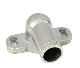 Racing Power Company R7290 Air Cleaner PCV Fitting, 90 Degree, 1-1/2 in Length, 3/4 in Hose Barb, Aluminum, Natural, Kit