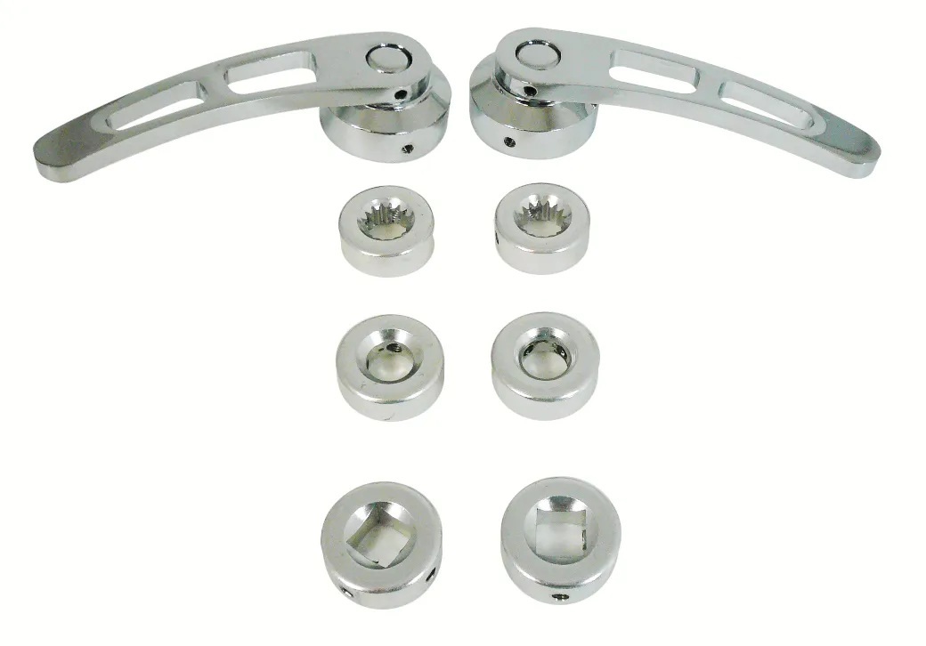RACING POWER CO-PACKAGED — RACING POWER CO-PACKAGED Chrome Alum Door Handle 4-1/4In Long