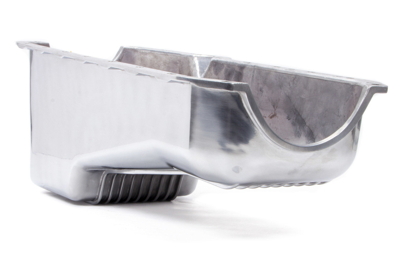 RACING POWER CO-PACKAGED — RACING POWER CO-PACKAGED 55-79 SBC Alum Stock Oil Pan Polished