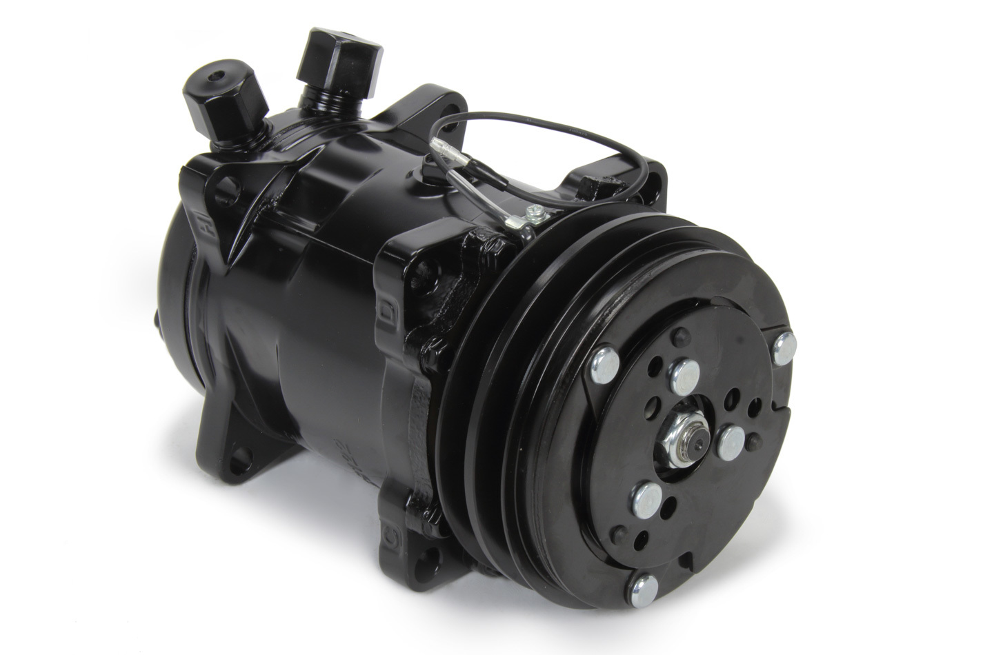 RACING POWER CO-PACKAGED — RACING POWER CO-PACKAGED Sanden #508 12V A/C Comp ressor V-Belt Pulley