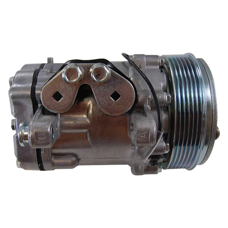 Sanden #7176 12V A/C Co mpressor Serpentine