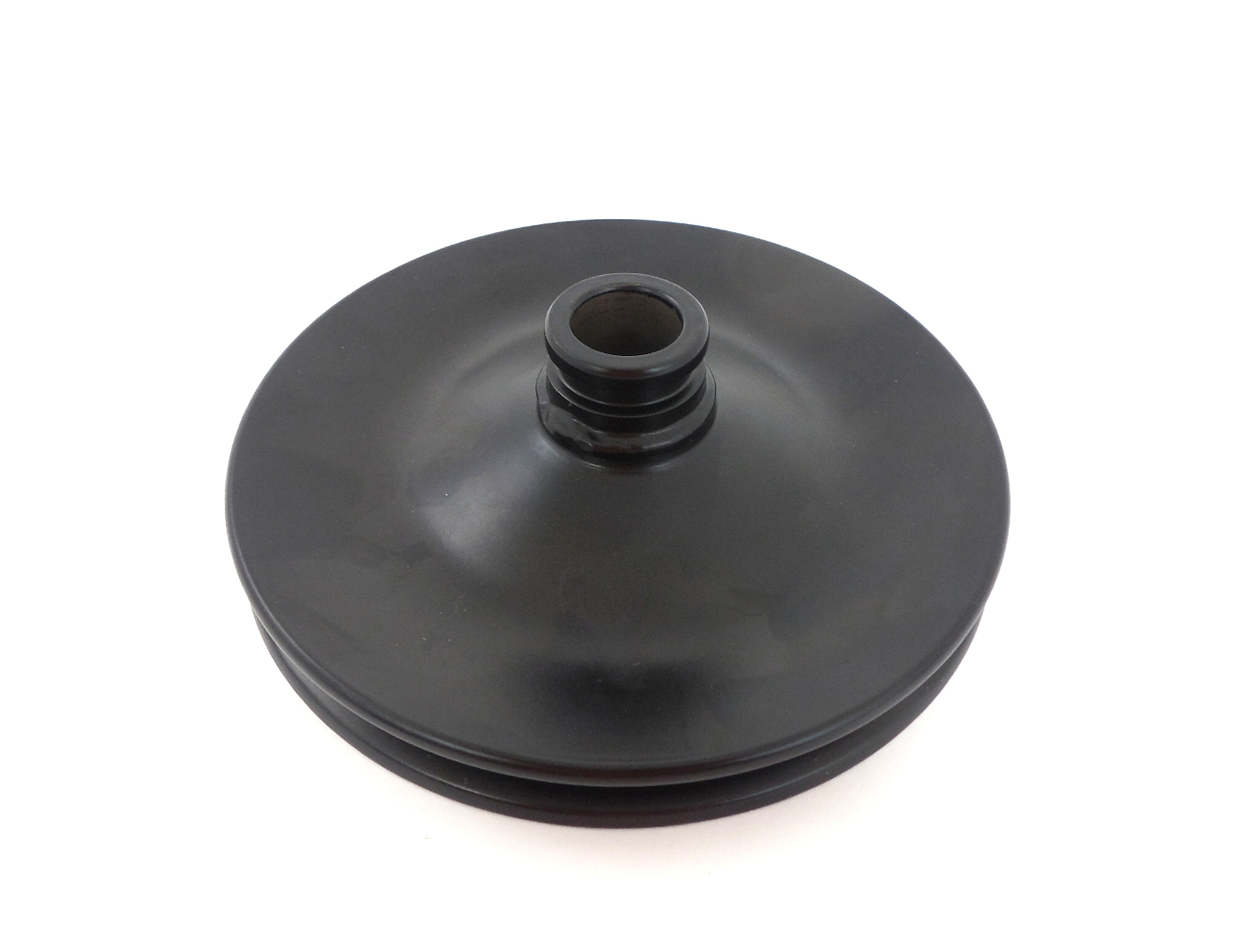 RACING POWER CO-PACKAGED — RACING POWER CO-PACKAGED GM Power Steering Pulley Single Groove Black