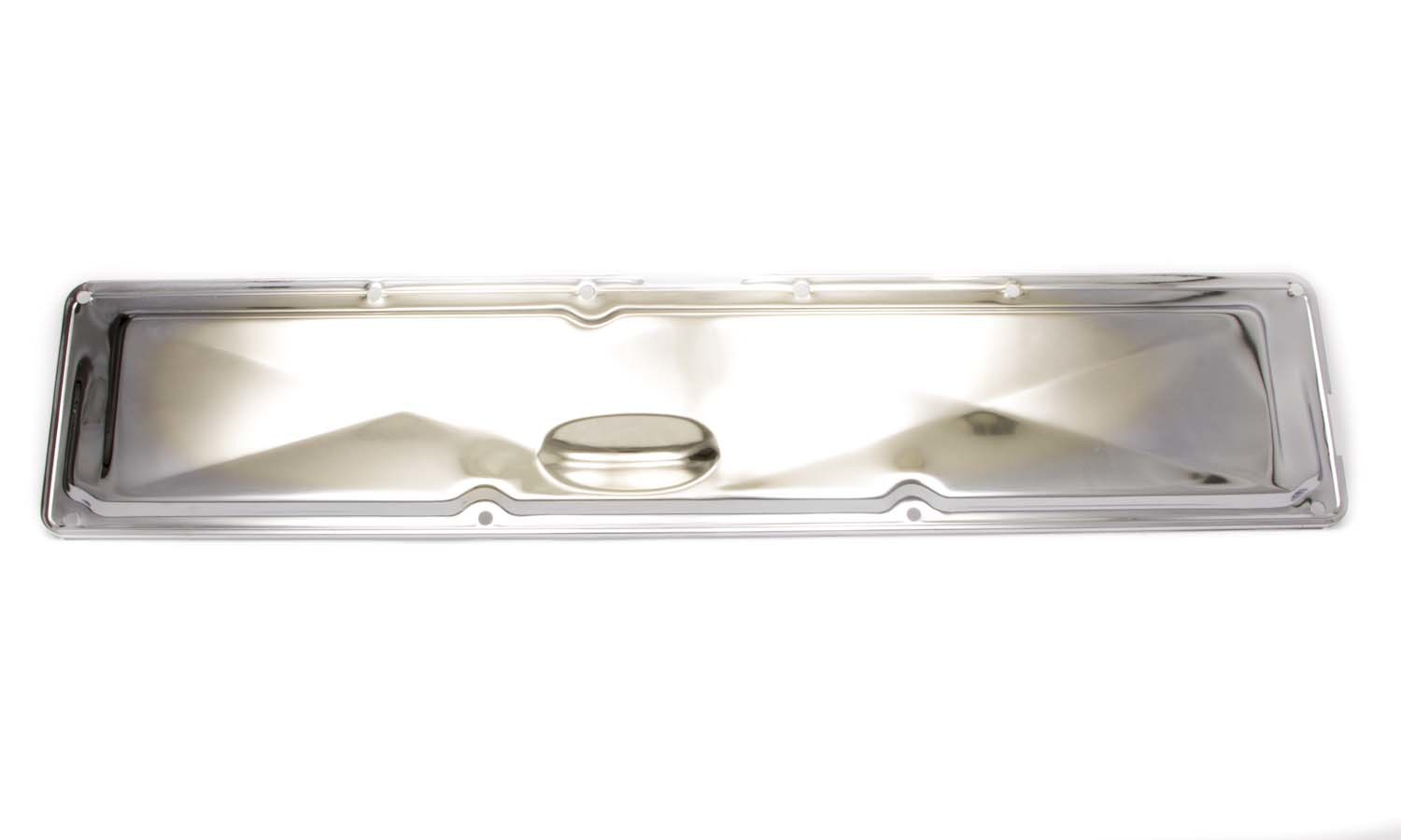 Racing Power Company R9108 Engine Side Plate, Steel, Chrome, GM In-Line-6, Each