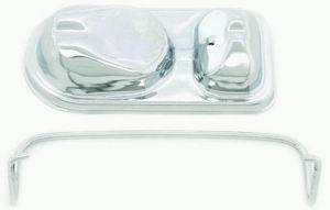 Racing Power Company R9217 - Ford Master Cylinder Cover Chrome