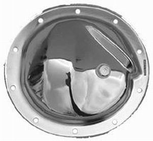 Racing Power Company R9583 Differential Cover, Steel, Chrome, 8.5 in, GM 10-Bolt, Each