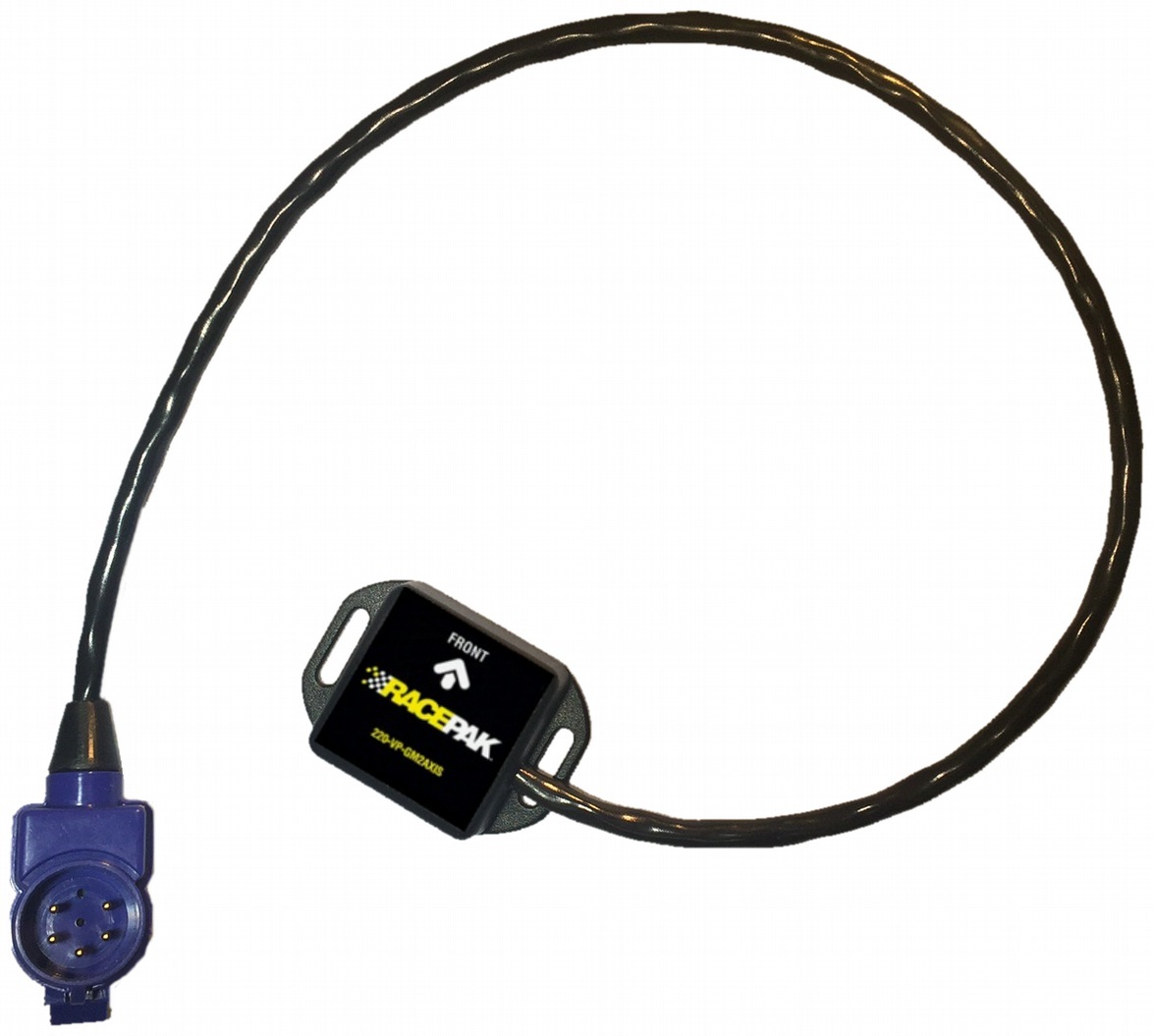Racepak 220-VP-GM2AXIS G-Meter, Harness Included, Plastic, Black, Racepak V-Net Display or Logger Dash, Each