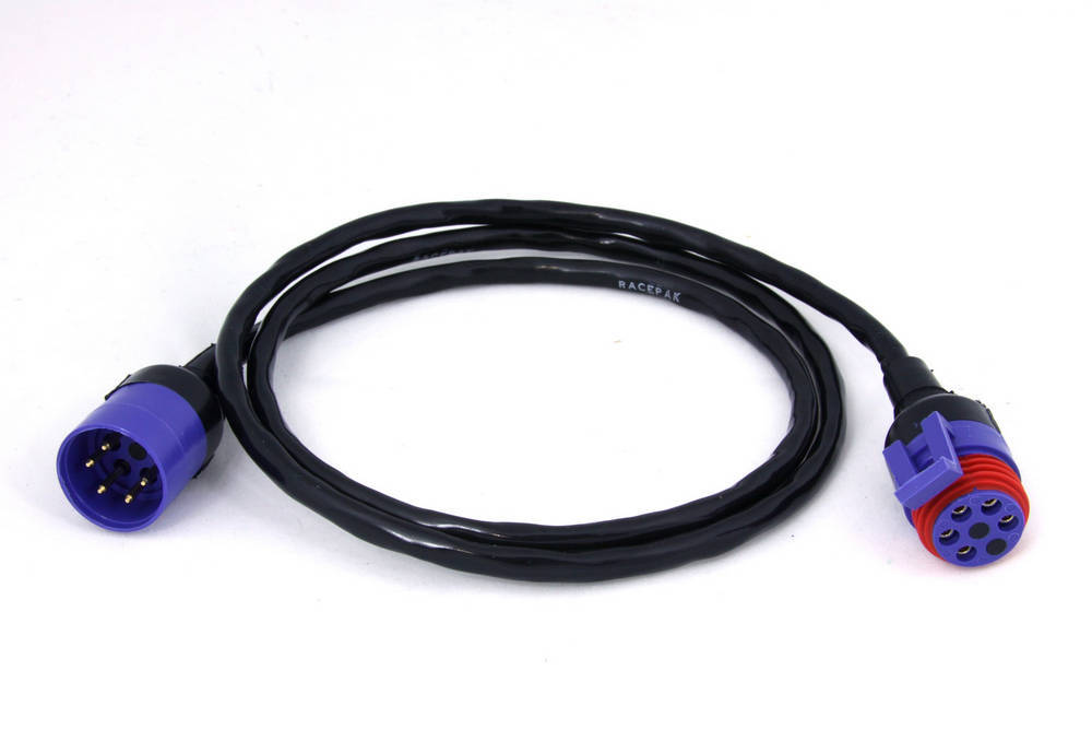 Racepak 280-CA-VM-006 Sensor Cable Extension, V-Net System, 6 in Long, Racepak Digital Dash, Each