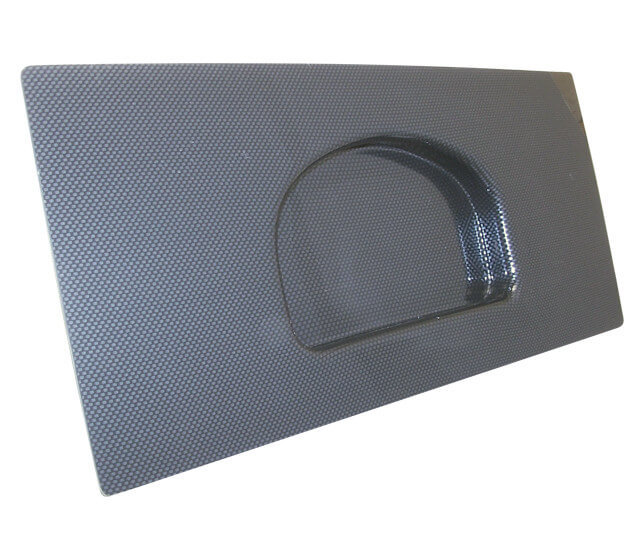 Racepak 800-MB-IQ3-PBLK Digital Dash Panel, Plastic, Black, Racepak Digital Dash IQ3, Each