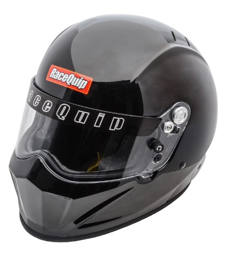 RaceQuip VESTA20 Helmets 286003RQP Helmet, VESTA20, Full, Gloss Black, Snell SA2020, EPS Liner, No Graphic, Medium, Each thumbnail 2