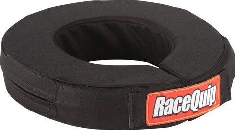 Racequip 333003 Neck Support, 360 Degree, Padded, Fire Retardant Cotton Cover, Black, Each