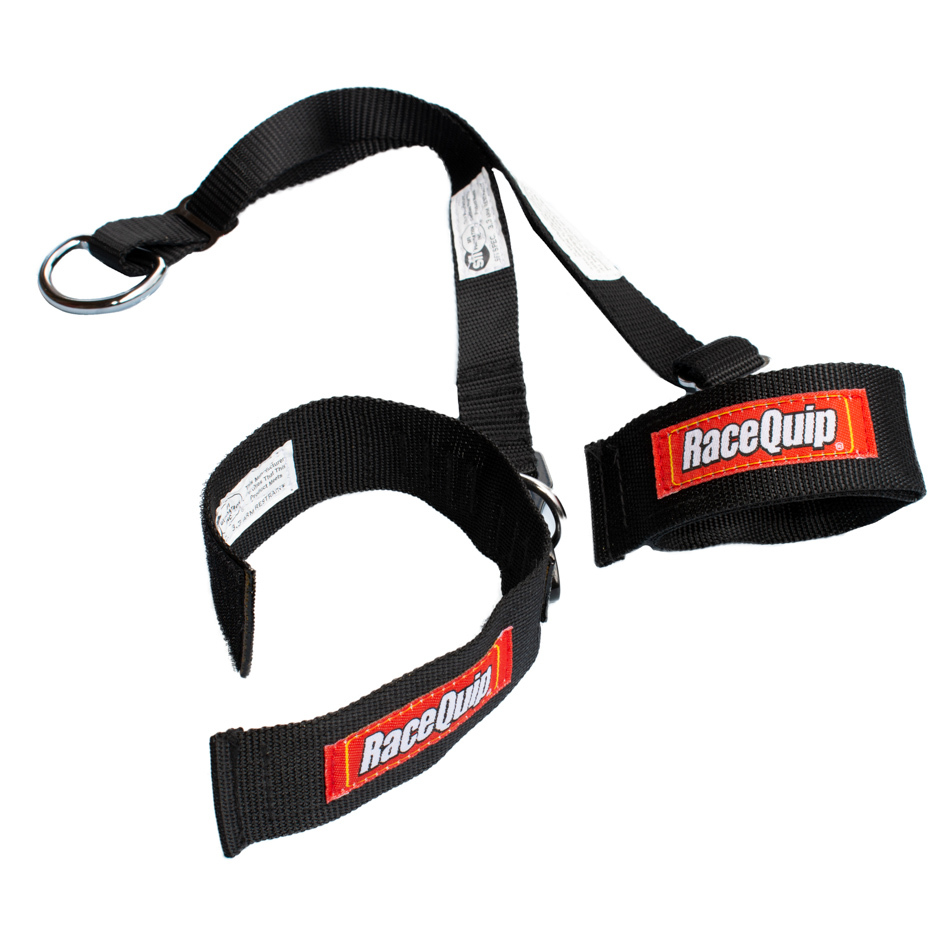 Racequip 3930093 Arm Restraint Harness, SFI 3.3, Y-Strap, Padded Arm Bands, Nylon, Black, Youth, Kit
