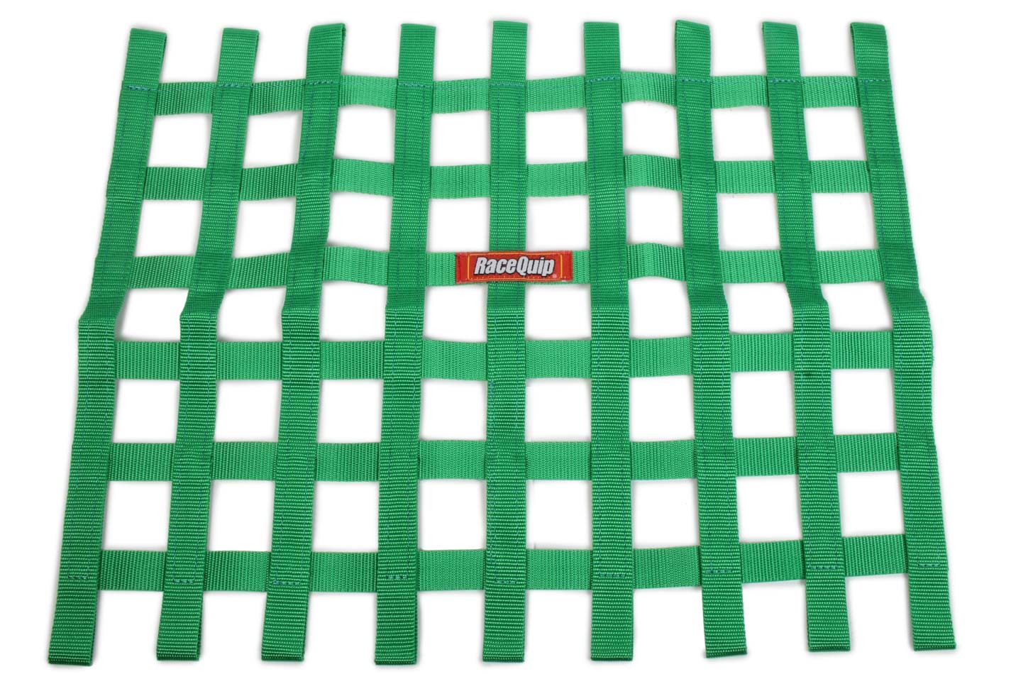 Racequip 721075 - Window Net, 1 in Webbing, 24 x 18 in Rectangle, Green, Each