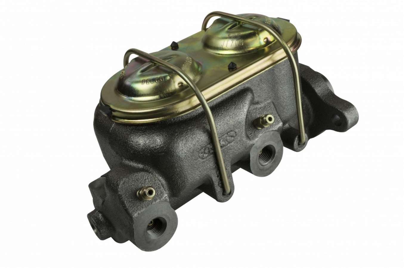The Right Stuff DBMC11 Master Cylinder, 1.125 in Bore, Original Style, Dual Integral Reservoir, Iron, Natural, GM B-Body 1967-69, Kit