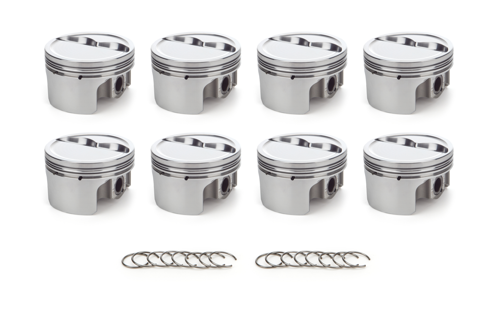 RACE TEC PISTONS — RACE TEC PISTONS SBC Dished Piston Set 4.040 Bore -12.3cc