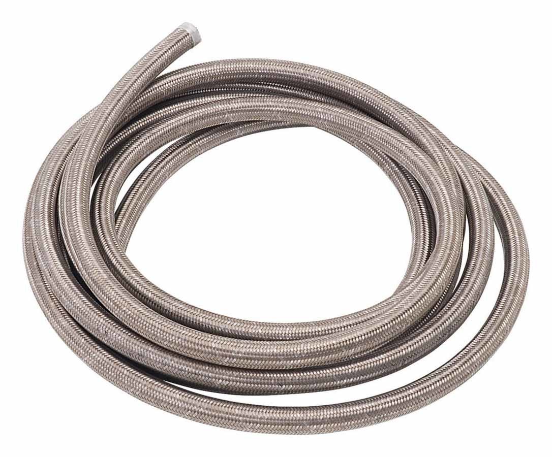 Russell Performance 632010 Hose, Proflex, 4 AN, 6 ft, Braided Stainless / Rubber, Natural, Each