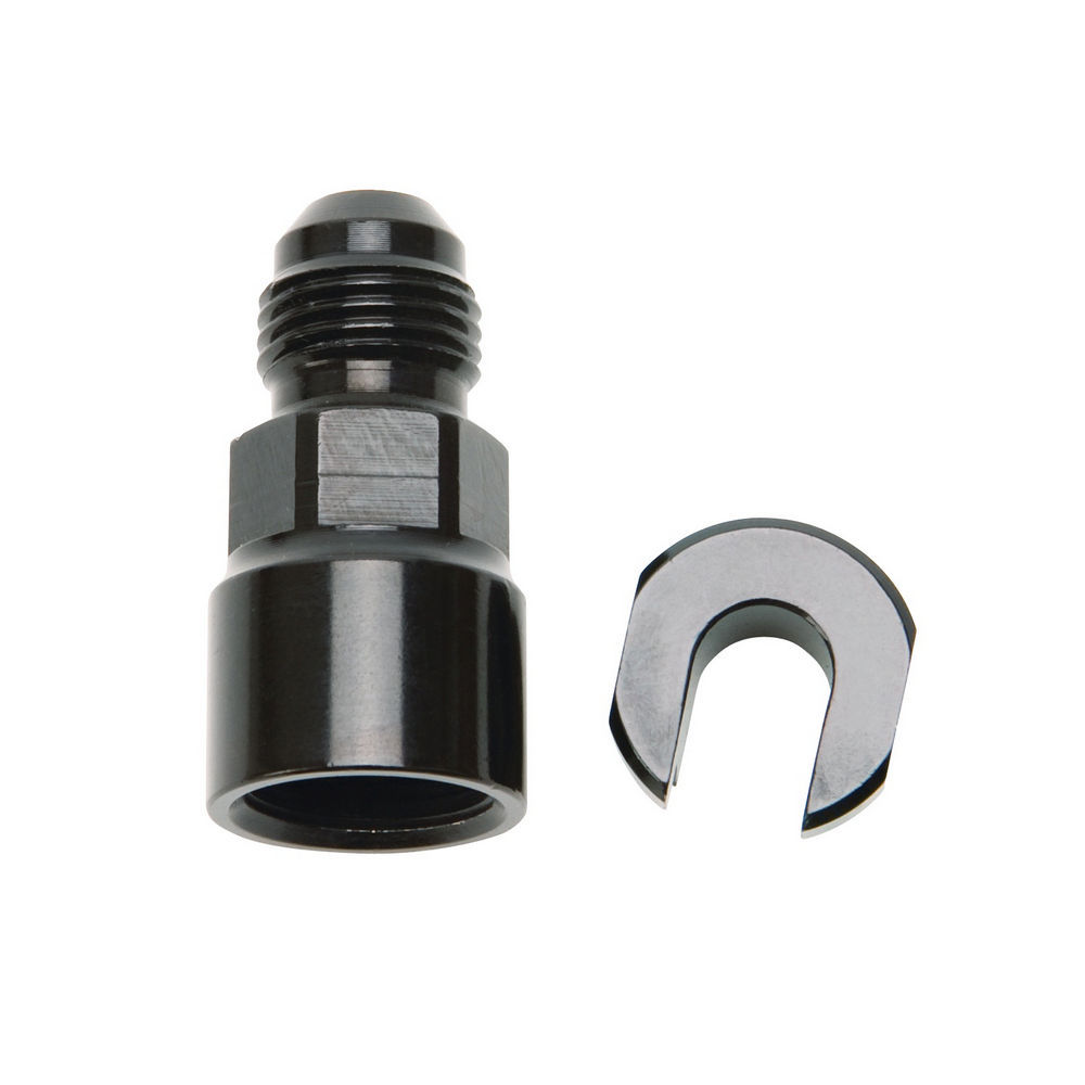 Russell Performance 644123 - EFI Adapter Fitting -6an Male to 3/8 SAE Quick