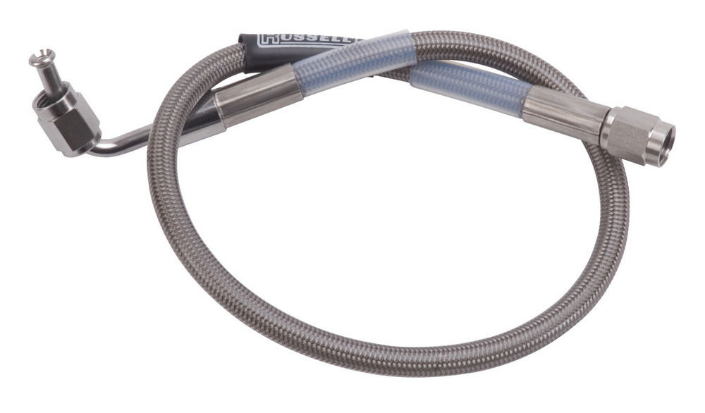 Russell Performance 655040 - 3an 90-Deg to 3an Str. 18in Braided PTFE Hose