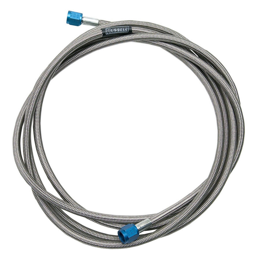 6AN Nitrous Hose 14ft Blue Ends