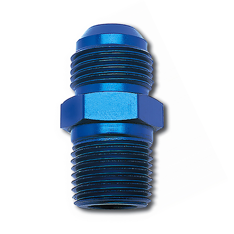 Russell Performance 670520 - Endura Adapter Fitting #6 x 14mm 1.5 Blue